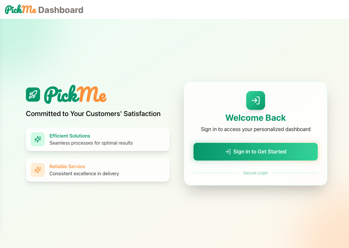 E-Commerce Admin Dashboard